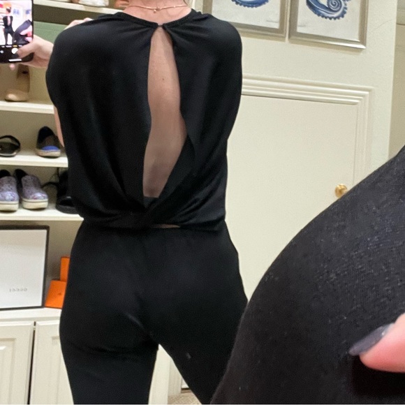 Ella Moss Zoetwist Black Jumpsuit - Picture 4 of 5